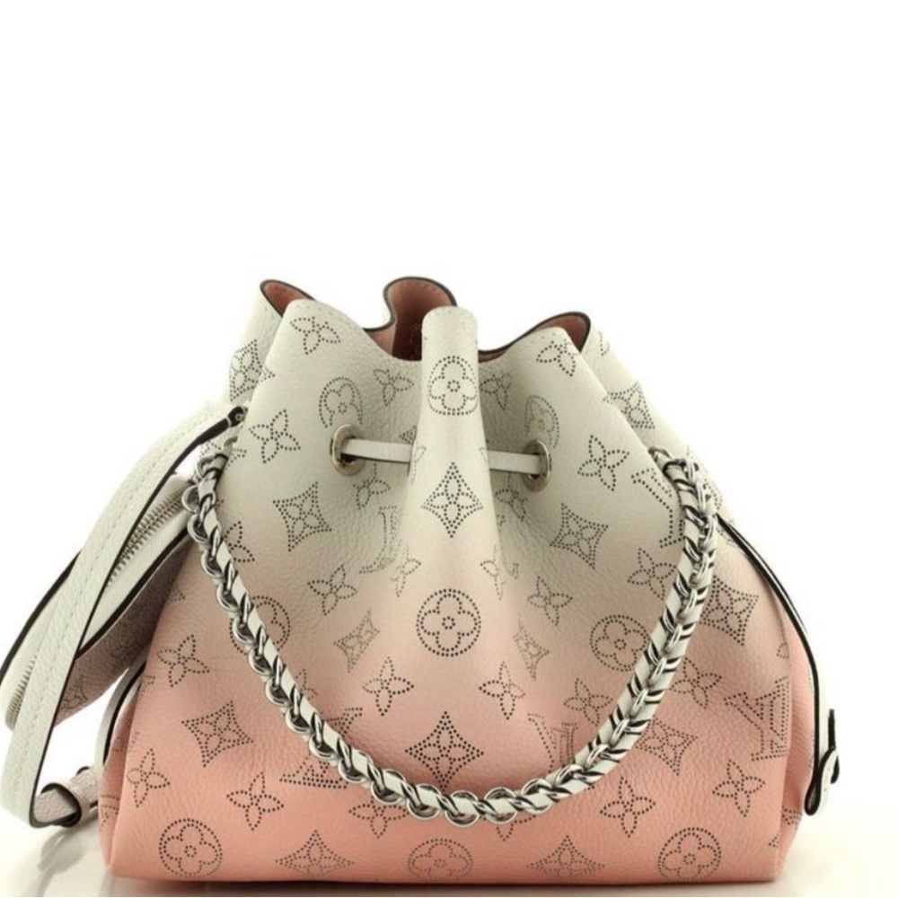 Authentic Louis Vuitton Bella Bucket Bag Gradient Mahina Leather